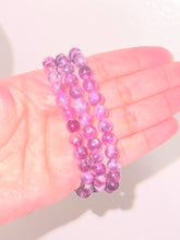 Load and play video in Gallery viewer, Purple mica bracelets
